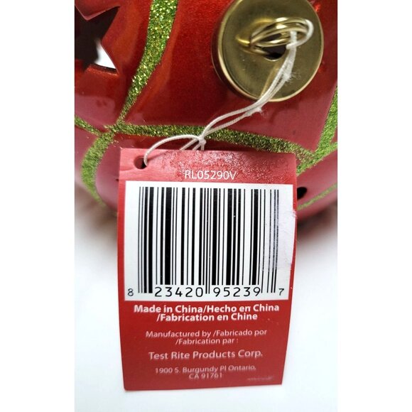 Ceramic Santa Luminary with Flameless Candle RL05290V Tested Works - Picture 12 of 12